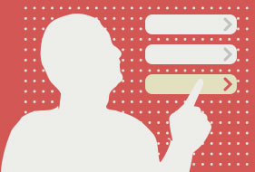 Silhouette of UTUC patient making a treatment choice